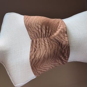 Zebra Lace Strapless Bra Bandue Bralett